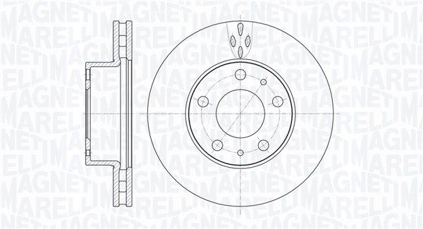 MAGNETI MARELLI Jarrulevy 361302040512